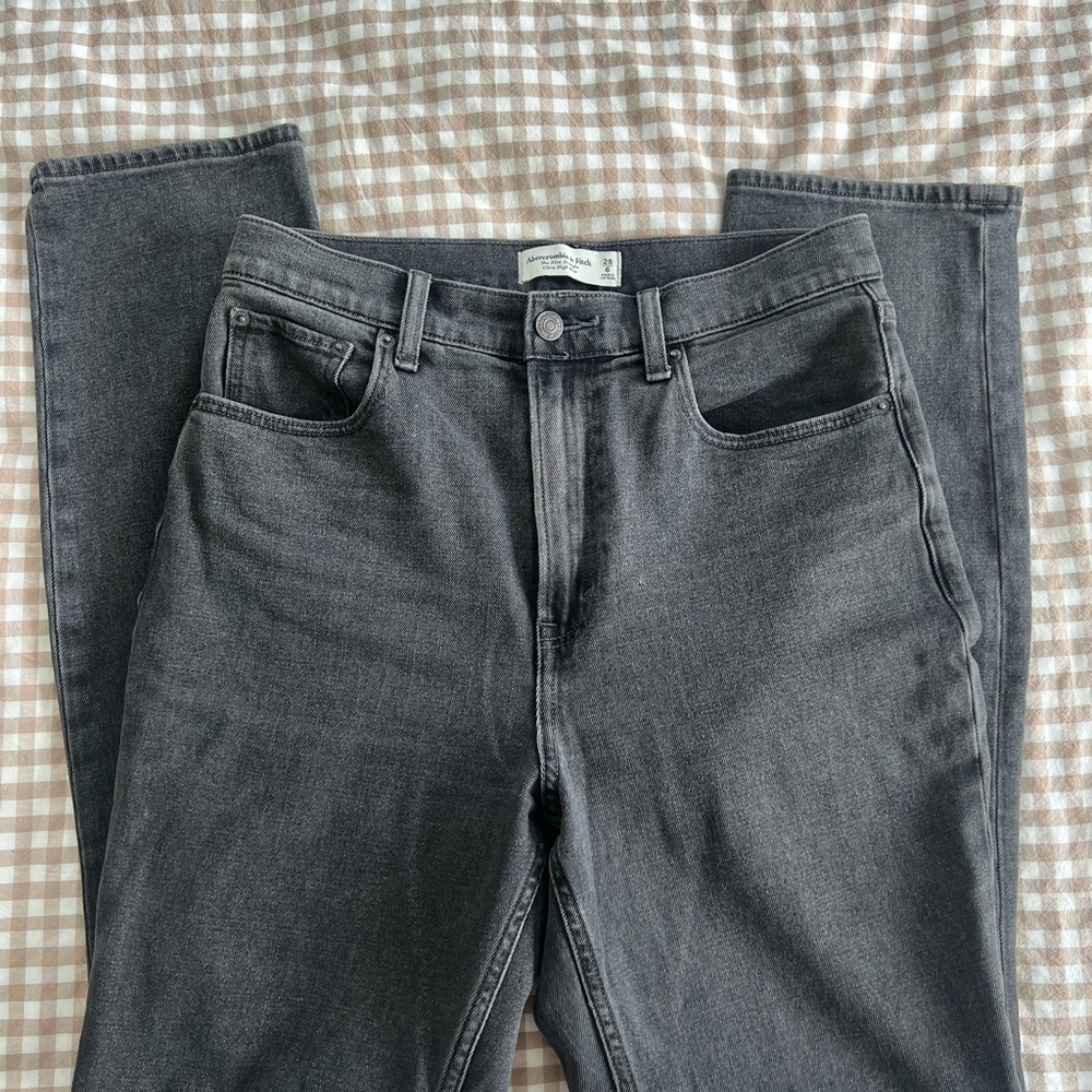 Abercrombie & Fitch Dark Gray Slim Jeans